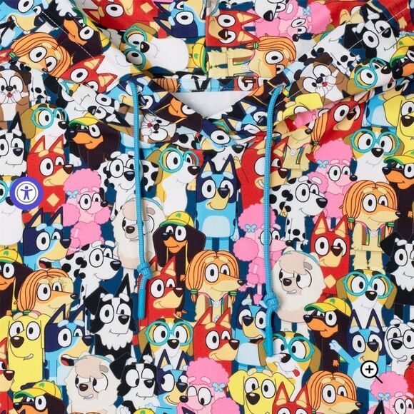 RSVLTS BLUEY "PRIMARY PALS" youth XL unisex NWT in packaging - Picture 4 of 7